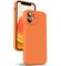 Supdeal Liquid Silikon Hülle für iPhone 12, [Kameraschutz] [Mikrofaser] [3 Schicht Schützen] Flüssige Silikon Handyhülle, Ultra Dünn und Bequem zu halten Schutzhülle, 6,1 Zoll, Orange