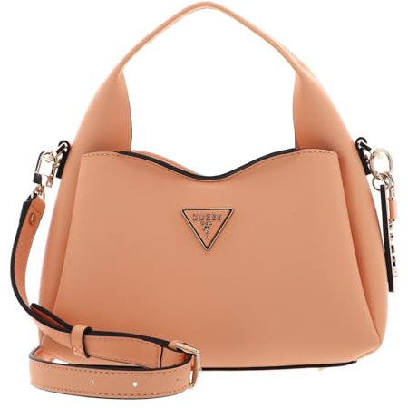 GUESS Iwona Top Zip Crossbody Body Peach