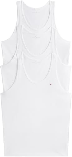 Tommy Hilfiger Herren 3er Pack Tank Tops Rundhalsausschnitt