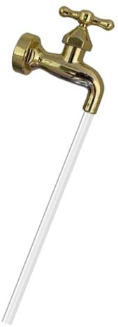 BESPORTBLE Schwebender Wasserhahn Für Garten Terrasse Dekoration Wasserhahnbrunnen Unsichtbarer Ausguss Gartenkunstornament