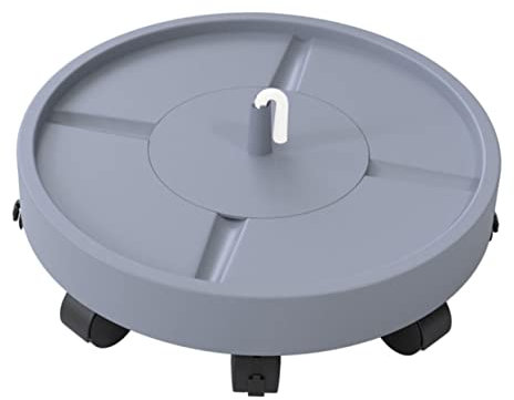 Générique Support de Plantes Support de Pot de Fleur Accessoires de Jardin Plateau de Pot de Fleur Roulant Plateau de jardinière Roulant bonsaï Plateau d'eau Rond Base de Pot de Fleur Pot Succulent T