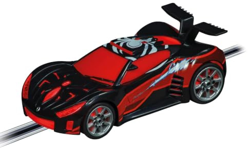 Carrera GO!!! Spider-Man Speed Shifter | Maßstab 1:43 Slotcar | Kompatibel mit GO!!!, GO!!! Plus & Battery Operated | Authentische Details für Kinder & Erwachsene ab 6 Jahren
