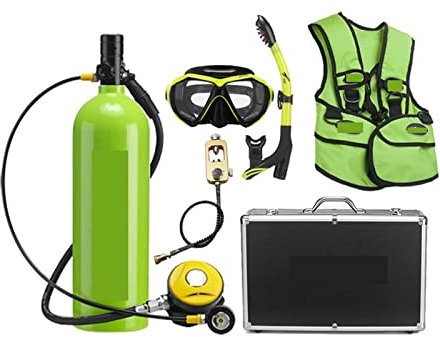 MEIVIYA Respirateur De Plongée Extérieur 2L Adulte Natation Bouteille D'oxygène Loisirs Et Divertissement(Groen,D)