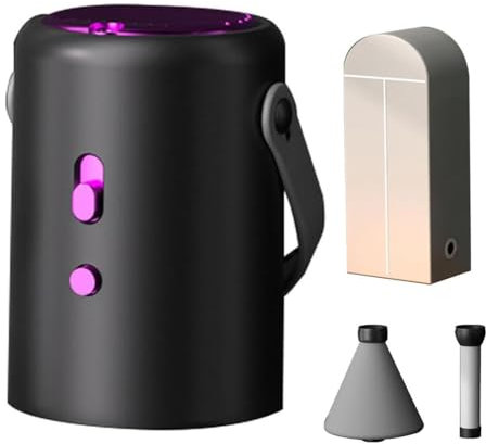 WSGDSG Mini asciugatrice Portatile, Asciugatrice Compatta Multifunzionale, Asciugatura Tridimensionale a 360°, Piccola Asciugatrice con Tubo per Asciugare Le Scarpe per Viaggi a Casa(Color:B)