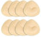 WAVDSYB 5 paia di imbottiture triangolari per reggiseno, rimovibili, push-up, coppe di ricambio per bikini top costume da bagno (-21, 4 paia, beige C/D)