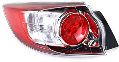 YSASFZX Auto Rücklichter For Mazda 3 BL 1.6L 2009-2013 5D For Hatchback Interior And Exterior Rear Tail Light Turn Signal Car Tail Light Without Bulb Rücklicht(Left Outside)
