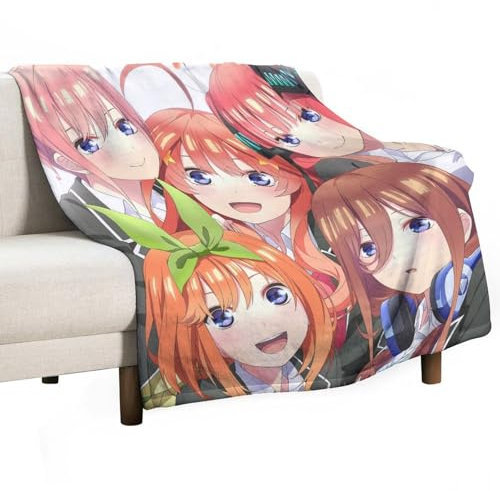 2019 Anime The Quintessential Quintuplets Harem Anime Girl Poster Kunstdruck Wand Foto Farbe Poster Hängendes Bild Familiendekor 127 x 152,4 cm