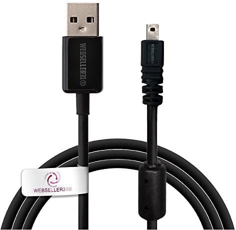 USB DATA CABLE LEAD FOR Digital Camera Sony Cyber-shot DSC-W610 Photo Tranfer To PC/MAC/WINDOWS
