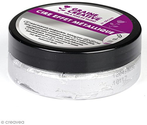 Cire patine effet metallique - Argenté
