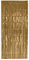 Foxxeo Selbstklebender Lametta Vorhang in leichten Gold Größe 91 x 244 cm Gold (Light)