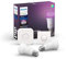 Philips Hue Starter Kit White and Colour Ambiance: Smart Bulb 2 Pack LED [E27 Edison Screw] Including Hue Smart Button and Hue Bridge, Works with Alexa, Google Assistant and Apple HomeKit