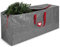 Jumbo Christmas Tree Storage Bag - Fits 7.5FT. Tall Christmas Trees- Durable Reinforced Carry Handles, Dual Zippered Storage Containers - Waterproof Xmas Tree Bag Protects from Dust, Moisture & Insect
