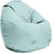 Bruni Kinder-Sitzsack Classico S in Eisgrau – Sitzsack mit Innensack für Kinder, Abnehmbarer Bezug, lebensmittelechte EPS-Perlen als Bean-Bag-Füllung, aus Deutschland