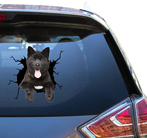 Akita Aufkleber Akita Aufkleber Warnung SUV Atickers für Familie Auto Decals