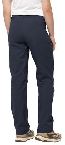 Jack Wolfskin Damen Active Track Pants Wanderhose, Night Blue, 44 EU