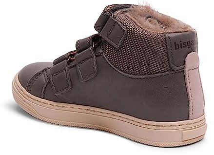 Bisgaard Jens Lamb Sneaker, Light Grey, 33 EU