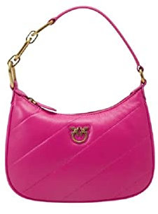 Pinko Donna Borsa A Spalla Half Moon Mini Maxi Quilt Shee 1P22Yqa0Af Rosa