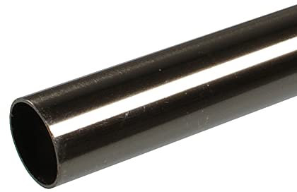 Ourdeco Gardinenstangen-Rohr Landhaus, ø 16 mm schwarz L 120 cm