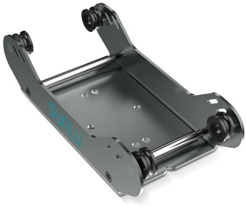 SUNLU 3D Drucker Filamenthalter, Dehnbares 3D Filament Montagegestell, Passend die Meisten Filamentspulen, Präzise Verstellbar und Anpassbar für PLA/PETG/Nylon/ABS/TPU Alle 3D Drucker Filamente,Grau