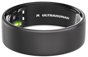 ULTRAHUMAN Ring AIR – Sleep and Fitness Tracker, Smart Ring for Men and Women, No app fee for standard features, Up to 6 days battery life (Matte Grey, 11)
