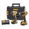 BDTOOLS for Dewalt 18V XR Brushless Combi Drill & Brushless Impact Driver Twin Pack Set