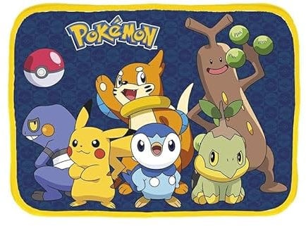 Tovaglietta Morbida Ripiegabile Sottopiatto Impermeabile CM.30X40 (per Pokemon)