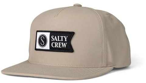 Salty Crew Alpha Tech 5 Panel Cap One Size