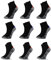 Socksberg Arbeitssocken Herren Lang & Kurz (9-12 Paar) | Langlebige & Fusselfreie Anti Schweiß Socken | Work Socken | Warme Arbeitssocken Winter & Sommer | Arbeitsstrümpfe