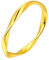 Epinki Echt Goldschmuck, 24 Karat 999 Gold Ringe, Morbius Solitärring, 18K Gold Trauringe Pärchen Ringe Hochzeitsring Gr.54 (17.2)