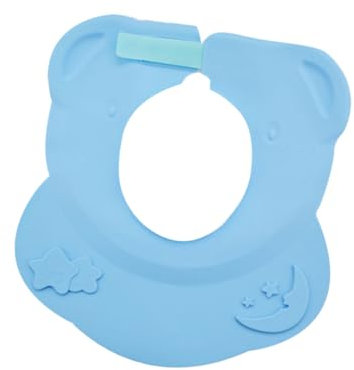Hoement 1stück Junge Mädchen Duschhaube Aus Silikon Verstellbar Mit Ohrenschutz Schützendes Shampoo-haarschutzmittel Für Junge Mädchen Geeignet Für Haarwäsche Und Haarschnitte