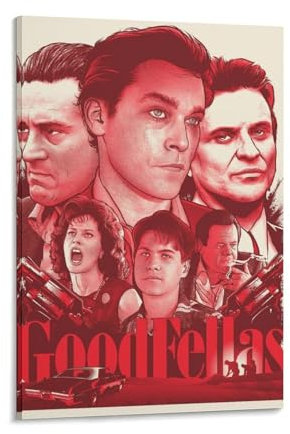 Scarface Filmposter Pate Sopranos, klassisches Filmposter (17), Leinwandkunst, Poster und Wandkunst, Bild, Druck, moderne Familiendekoration, Poster, 50 x 75 cm