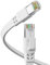Cat8 Ethernet Cable 1M, 40Gbps 2000MHz Heavy Duty High Speed Cat 8 LAN Network Cable, Outdoor&Indoor, RJ45 Flat Internet Patch Cord, Weatherproof S/FTP UV Resistant for Router/Modem/Gaming - White