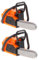 Abaodam Plastic Toy Chainsaw for Boys and Girls Realistic Mini Chainsaw Model Fairy Garden Accessory Collectible