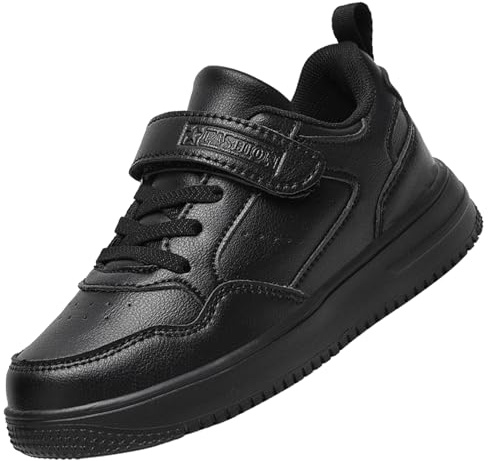 Dhinash Boys' Fashion Trainers Kids Low-Top Trainers Girls Sneakers Tennis Shoes Walking Running Athletic Sports Barefoot School Shoes Unisex