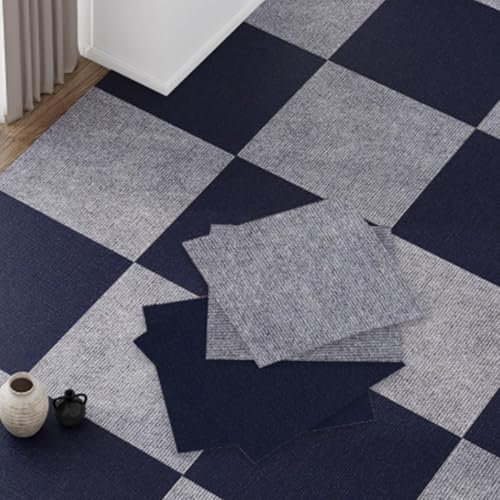 RobustWeg Schalldichte Teppich Bodenbelag,Quadratischer Teppich Bodenbelag,StrapazierfäHiger Teppich Bodenbelag,Wiederverwendbar,Antistatisch,Geeignet FüR BüRo,Wohnzimmer,Schlafzimmer