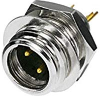 REAN RT3MP Mini 3 Pin XLR Circular Chassis Panel Mount Connector