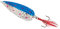 Seeforellen- Blinker/Colonel Z Minnow, Silber-Blau-Pink 18g