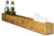 levandeo Wandregal Holz Massiv 100x10cm Eiche Farbig Wandboard Vintage Rustikal Design Natur Regal