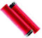 RaceFace Handlebar Grip, Red, Thermoplastic Polyurethane or Silicone, for Bicycle, Half Nelson Lock-on