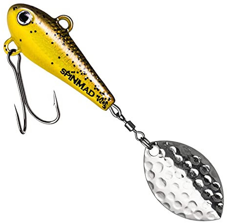 SpinMad Jigspinner 10g - Bleikopfspinner, Farbe Lieblingsköder:Diesel