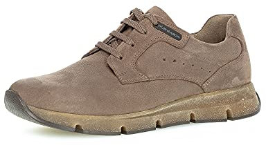 Gabor Pius Herren Halbschuhe, Männer Sneaker Low,zertifiziertes Leder,Latex Wechselfußbett,Freizeitschuhe,Men's,Men,Man,Earth,44 EU / 9.5 UK