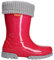 Demar Bambini Stivali Di Gomma Foderato Twister Lux (Rosa con glitter, numeric_32)