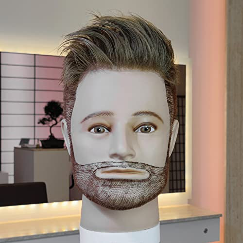 Haarsystem Toupet New Rockstar für Männer - Neu - vom Friseur zugeschnitten - gebrauchsfertig (6 - blond)