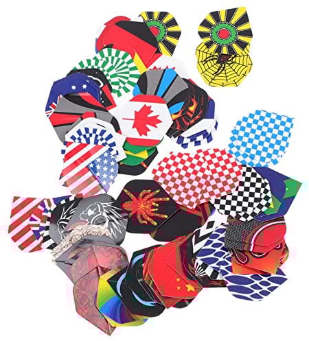 BESPORTBLE Dartboard Set Dartboard Set 80Pcs USA Flag Darts Set USA National Flag Flights Children Toy Interactive Game Throwing Game Toy Accessories Accessories