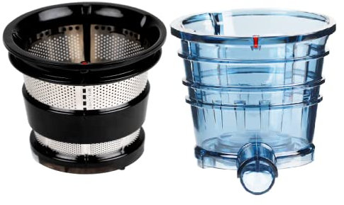 Kuvings WCK24-R21 Kuving-Kit Sorbete y batido para Extractor de Zumo REVO830, Plástico, Gris