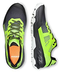 Mammut Herren Sertig II Low GTX Schuhe, Black-highlime, UK 11,5