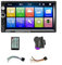 HDLIV 7 pulgadas doble DIN coche estéreo audio Bluetooth MP5 reproductor USB FM multimedia radio soporte teléfono teléfono sincronización