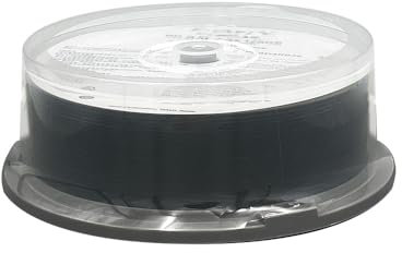 Digital 4X 128GB BDXL Quad Layer BD-R XL White Inkjet Printable Blu-ray Recordable 50 Year archival Discs - 25 Discs