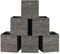 SONGMICS Storage Cubes, Set of 6 Storage Bins with Handle, Non-Woven Fabric Storage Boxes, 30 x 30 x 30 cm, Fit Cube Storage Unit, Foldable, Clothes Storage, Misty Grey RFB102G01