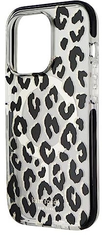 Kate Spade Defensive Hartschalen-Schutzhülle kompatibel mit MagSafe für iPhone 14 Pro – City Leopard